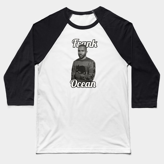 Frank Ocean / 1987 Baseball T-Shirt by glengskoset